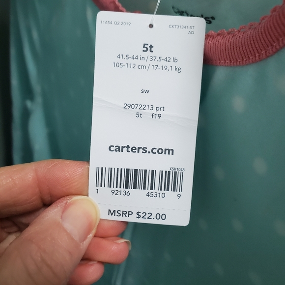 🆕️ Carter's Fleece Footed PJ'S - Picture 8 of 8